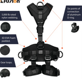 Fusion Tac Rescue Tactical Harness with Flat Foam Padding.