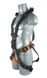 Fusion Ultura Full Body Harness - Orange/Black