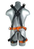 Fusion Ultura Full Body Harness - Orange/Black