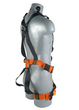 Fusion Ultura Full Body Harness - Orange/Black
