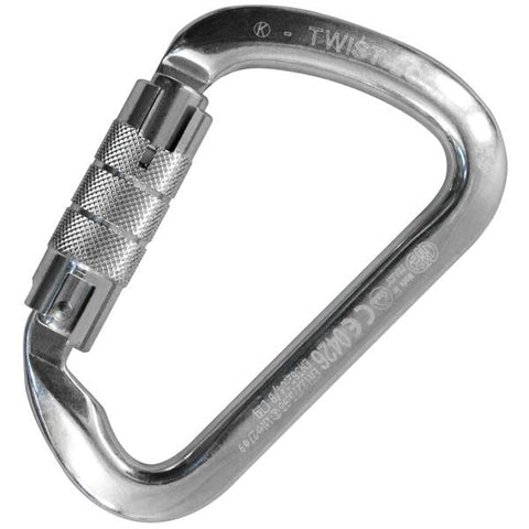 Kong Large Twist Lock Aluminum Carabiner