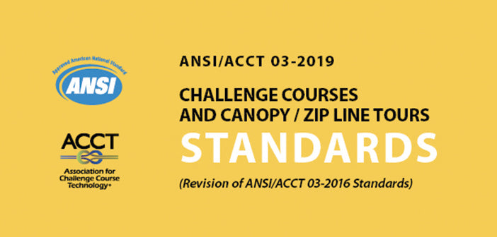 ANSI/ACCT 03-2019 Standards: Essential Safety Guidelines for Adventure Recreation