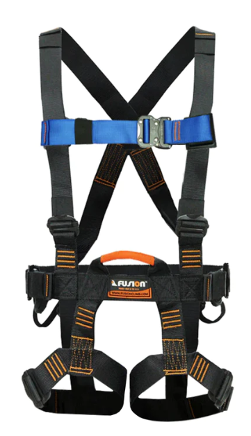 【HI FI FNK】Josh Striped Warmer Pola Fusion Climb STREAK RACER- LEAP OF FAITH STYLE FULL BODY HARNESS